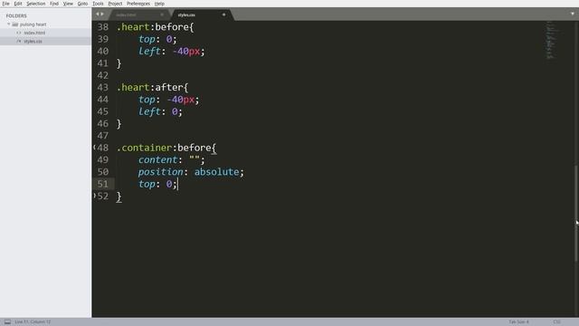 Pulsing Heart Animation Effect Using CSS3 Keyframes | CSS3 Animations