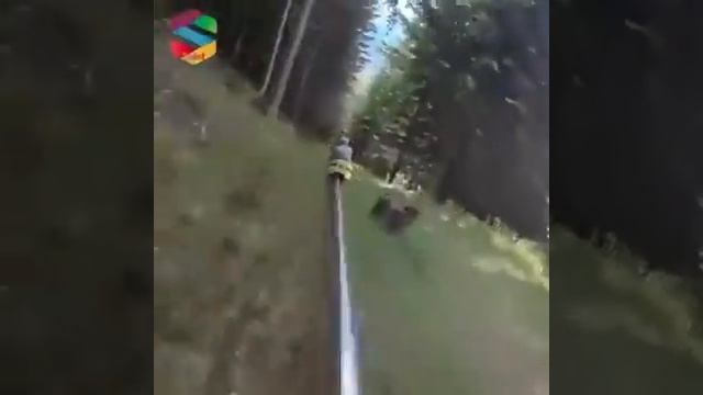 В Австрии спуск с горы без тормозов смотреть онлайн