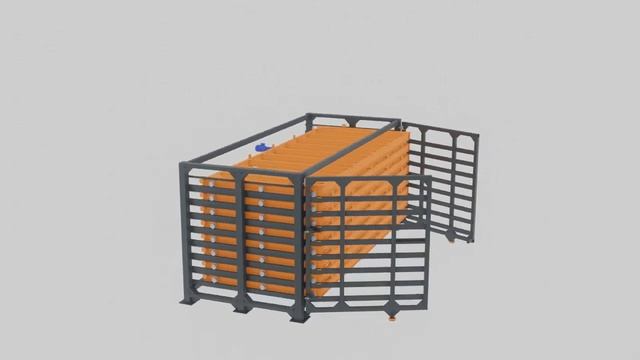 Модель стеллажа с выкатными полками смотреть онлайн