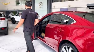 Мазда 6 2023 года. Mazda 6 Red Color.