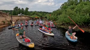 Нерская на SUP от Соболево 13072024