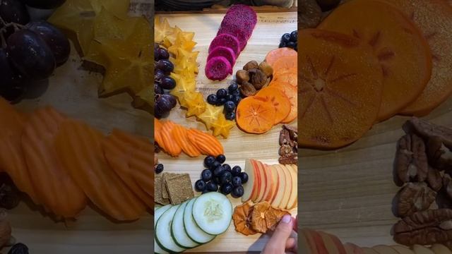 VEGAN tropical fruit charcuterie board ?????