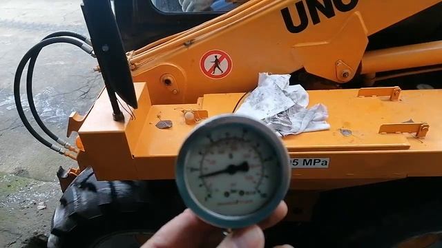 ZTS UNC 060 диагностика давления наполнения насос хода. смотреть онлайн