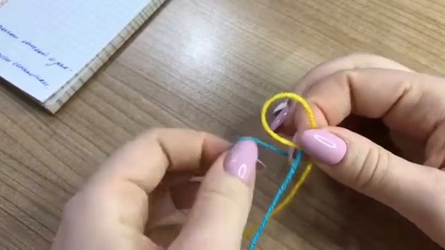 Ткацкий узел\ Как соединить две нити