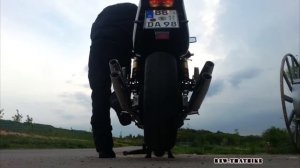 Yamaha XJR1200 exhaust sound compilation