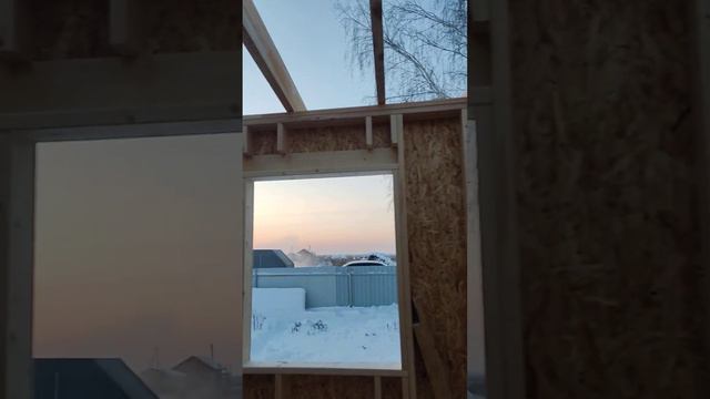 каркасная веранда