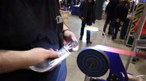 Работа на гриндере ProfiKMT 2000 с универсальным роликом