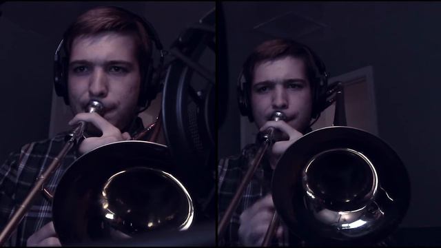 "Can't Help Falling in Love" - Elvis [Trombone Cover][Duet][HD] смотреть онлайн