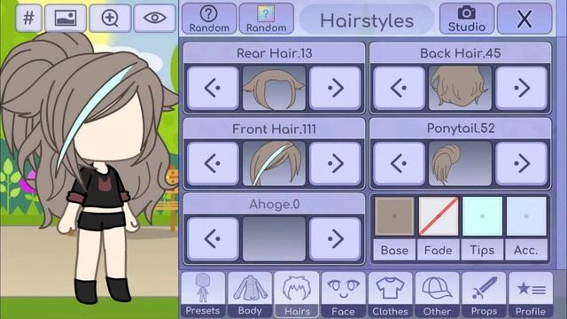 -Идёи для Причёсок- Gacha Life смотреть онлайн