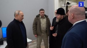 Владимир Путин открыл в Севастополе школу искусств и центр «Корсунь»