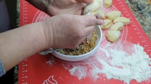 Самые вкусные вареники с мясом на пару