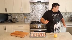 Запеченный с беконом ананас - pineapple wrapped in bacon