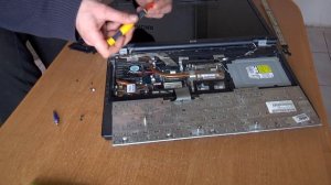 Разобрать ноутбук HP Compaq NX9420 чистка замена термопасты !!!