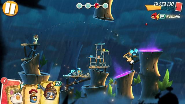 Angry Birds 2 PC King Pig Panic (KPP) with Stella for extra Hal card (Sep 10, 2021) смотреть онлайн