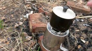 Походная мини печка