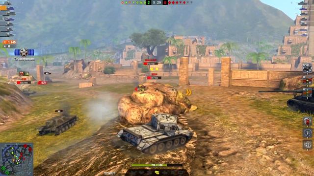 CHARIOTEER.EXE WOT BLITZ | FUNNY MOMENTS смотреть онлайн