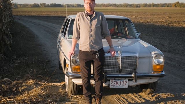 Portrait Photography Session: Brian & his 1972 Mercedes