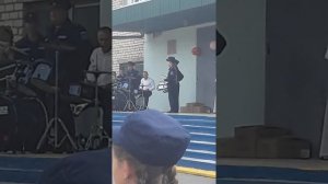 Линейка школы 24 Волжский Волгоградской области