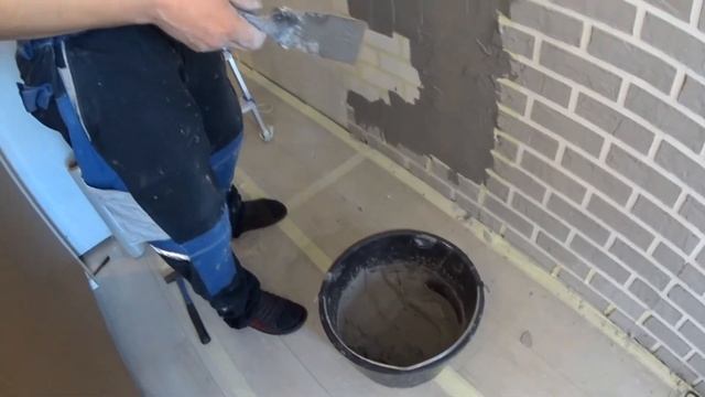 Декоративный кирпич из гипсовой штукатурки . смотреть онлайн