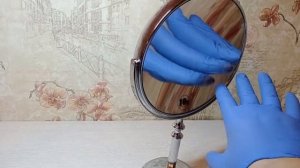 Зеркало косметическое Артикул 215 .  двухсторонние с 10 Кратным Увеличением . Корея