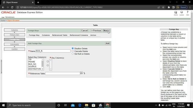 HOW TO CREATE BUS RESERVATION DATABASE USING ORACLE SOFTWARE смотреть онлайн