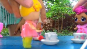 Куклы ЛОЛ на природе... Очень смешно!!!