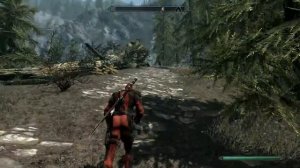 DEADPOOL в скайриме