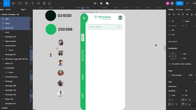 WhatsApp UI Redesigned in Figma || DVxUI смотреть онлайн