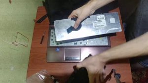 Asus a53s замена клавиатуры