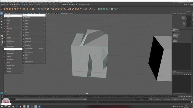 06 Нодовая архитектура Maya История объекта смотреть онлайн