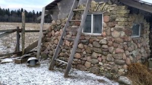 САМА СТРОЮ САРАЙ ДЛЯ КОЗЫ!!