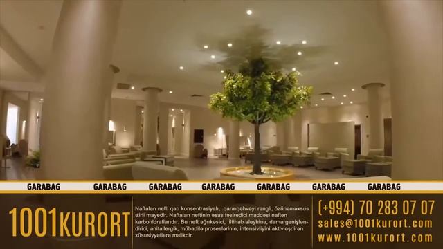 Санаторий Карабах (Garabag Spa & Resort Naftalan). Нафталан, Азербайджан.