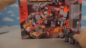 LEGO Minecraft Dungeons Battle of the Redstone Monstrosity ATTACKS!!