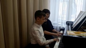 "Любите гаммы!"фрагмент урока фортепиано. ДДК им.Д.Н.Пичугина. Новосибирск, 2021.