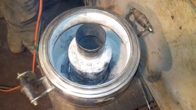 Самовар угольный (ремонт). Ремонт самоваров видео.