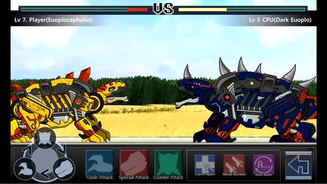 Dino Robot Euoplocephalus: Assembly + Battlefield | Eftsei Gaming смотреть онлайн