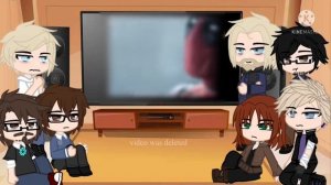 avengers react to deadpool / 1/2