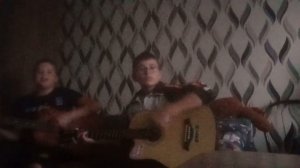 Электричка Виктор Цой на гитаре