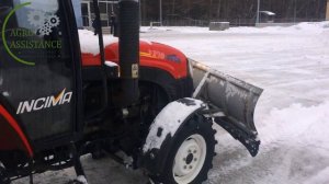 Коммунальные трактора YTO 404  YTO 454  для сада и уборки снега www.agroassistance.com