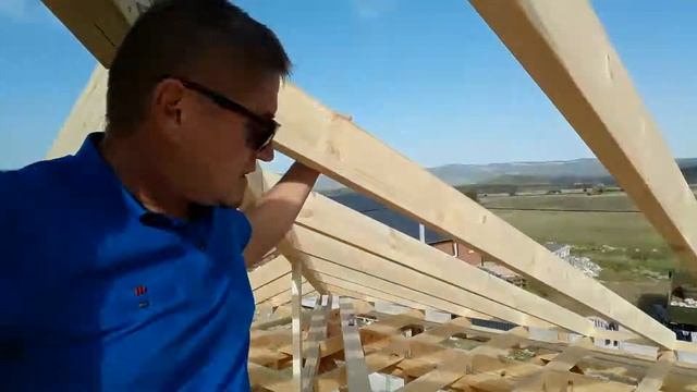 Монтаж нарожников к накосным стропилам смотреть онлайн