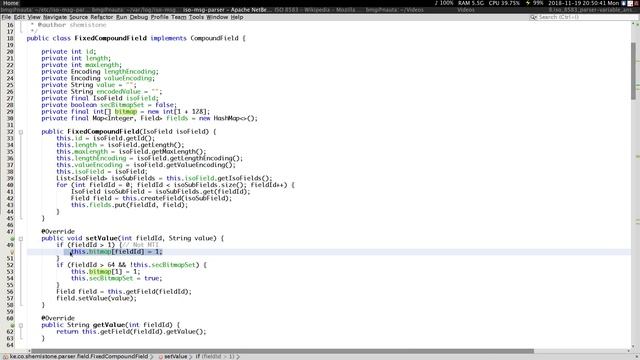 9. iso 8583 parser - fixed compound field смотреть онлайн