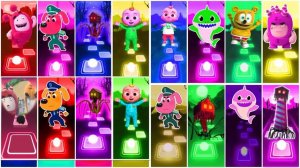 CoComelon Friends All Video Megamix 🆚 Bebefinn 🆚 Oddbods bubbles 🆚 Pinkfong,,🎶 Who in Best★ ♥️♥️♥️