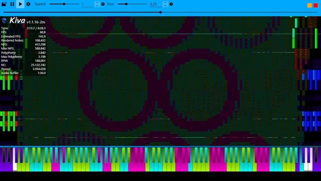 Black Midi Tau 2 + Tau 2 Mirror Merged 25.1 Million Notes смотреть онлайн