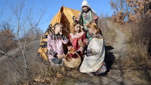 Нанайская легенда о трёх солнцах