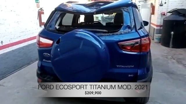 AutoComercia FORD ECOSPORT 2021 Autos Accidentados смотреть онлайн