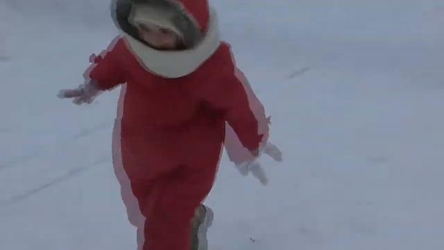 Катаемся на ретро санках с машей и мишей смотреть онлайн