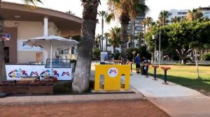 Мерсин Турция. Обзор всей набережной.