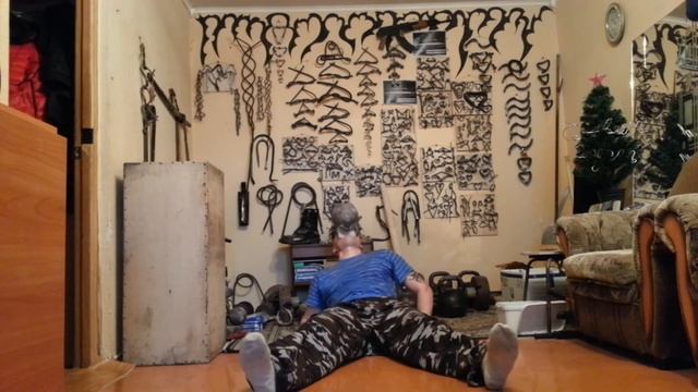 Турецкий подъем с 16 кг. В зубах без рук смотреть онлайн