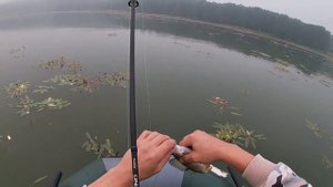 Рыбалка озеро Шалинское!!! Спиннинг! Разведка на лодке.