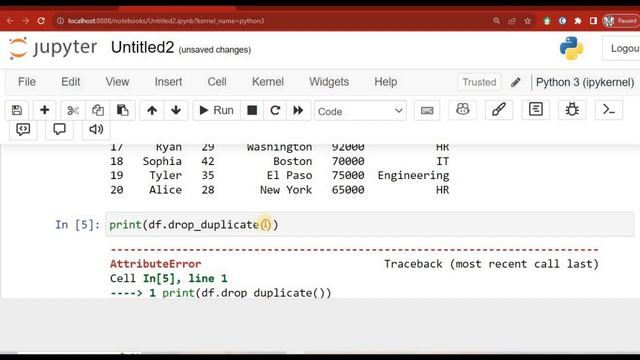 How to Use Duplicate in Pandas for Machine Learning | Data Cleaning with Pandas"